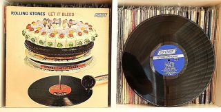 Let It Bleed Rolling Stones 1969 Vinyl London Records 1st Press