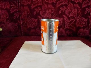 rare 1960 ' s era 10 ounce fanta orange pop can with joke inside.  coca cola ltd. 4
