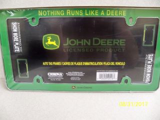 Premium,  Licensed,  John Deere,  Nothing Runs Like A Deere,  License Plate Frame 1