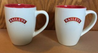 Baileys The Irish Cream Set Of 2 Coffee Mugs 12oz.