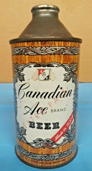 Vintage Canadian Ace Extra Pale Cone Top Beer Can Chicago Illinois