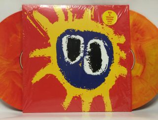 Primal Scream - Screamadelica 2 - Lp Reissue Red & Yellow Vinyl Plain