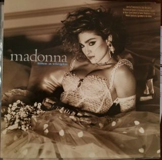 Madonna 1984 Promo - Like A Virgin White Vinyl 12 " - Rare / Scarce