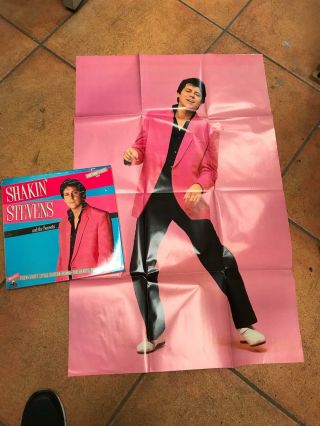 Shakin’ Stevens And The Sunsets 2 Lp Box Set With Giant Poster