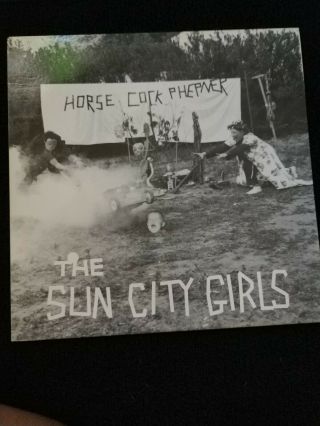 The Sun City Girls Horse Cock Phepner 1987 Placebo Records Vg,