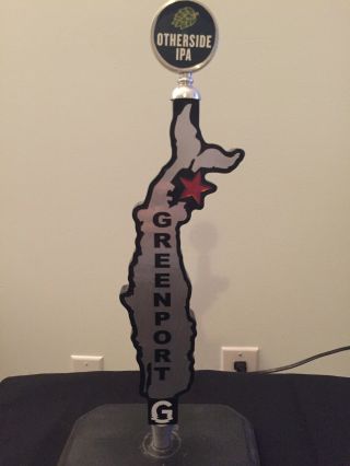 Greenport Harbor Brewing Other Side Ipa Beer Tap Handle Ny York