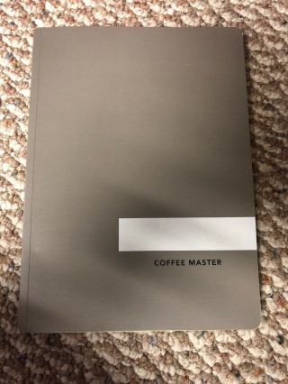 Starbucks Coffee Master Book
