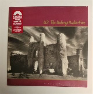U2 The Unforgettable Fire Lp 35th Anniversary Ltd Edition Wine Colored Vinyl