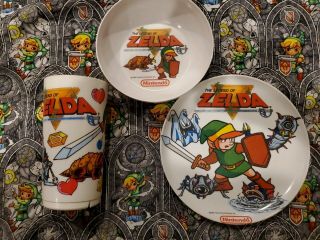 Legend Of Zelda Vintage Kids Dinnerware Set Peterpan