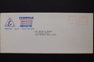 Evansville Triplets Official Letter Autographed Donald Labbruzzo JSA Auth 17B 4