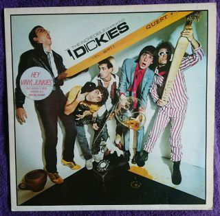 The Dickies,  Incredible Shrinking,  Very Rare Colour Mispress,  Green/Blue/Black. 5