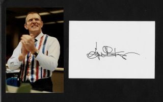 Gene Kranz - Apollo 13 Flight Director - Nasa - Hand Signed Card,  Photo