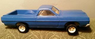 Vintage Tonka Toy Blue Plastic Ford Ranchero