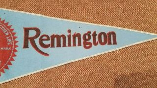 1920 ' s Rare Antique Remington Typewriter Advertising Pennant Flag - VG Cond. 6