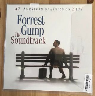Forrest Gump: The Soundtrack [2lp] 180 Gram Black Audiophile Vinyl