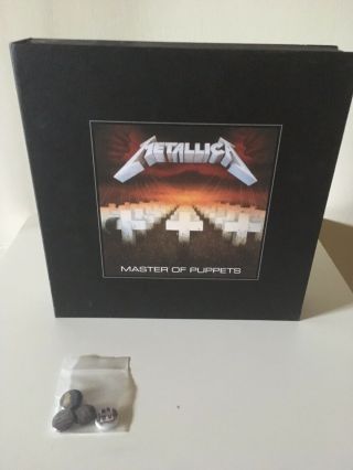 Master Of Puppets Remastered Deluxe Boxset10cd/2dvd/3lp/1cassette