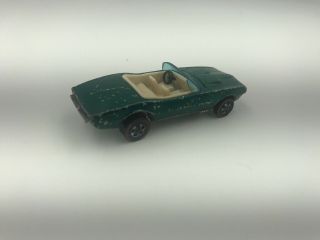 1967 Hot Wheels Redline Custom Firebird Convertible Green (ref:sb)