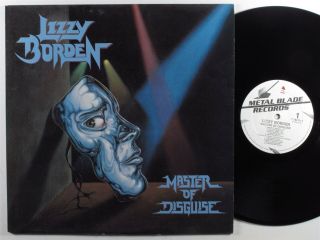 Lizzy Borden Master Of Disguise Enigma/metal Blade Lp Nm