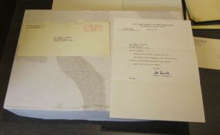 1971 Future Massachusetts Congressman Joseph Kennedy Signed Autographed Letter