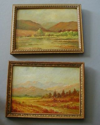 Antique South Western Oil Paintings By J.  Charles Hayhurst