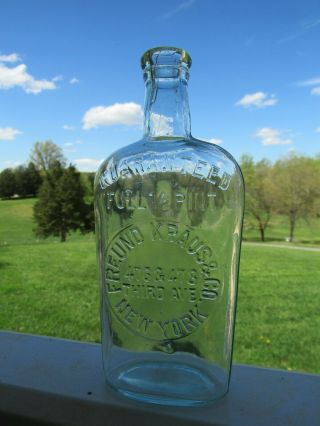 Freund Krauss & Co.  Liquor Flask