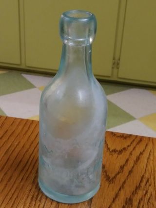 Orleans Louisiana Vintage Antique Old Mineral Water Bottle Squat