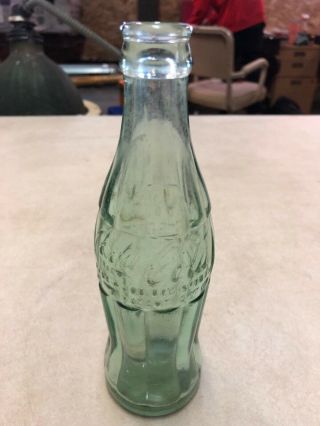 Rare Vintage Coca Cola Glass Bottle Honolulu Territory Of Hawaii Pre Statehood