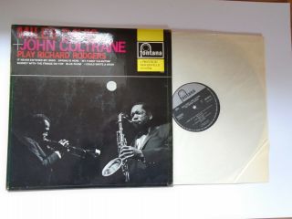 Miles Davis,  John Coltrane 12 " Vinyl Record:play Richard Rogers Fontana Ex/vg,