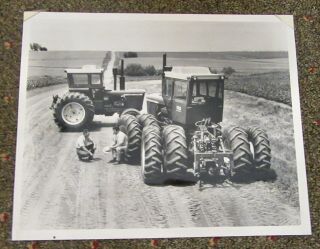 John Deere Promotional Photo 6030 & 7520 Tractors (rare)