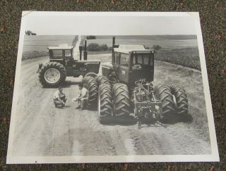 John Deere Promotional Photo 6030 & 7520 Tractors (Rare) 4