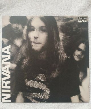 Nirvana - Love Buzz / Big Cheese 7 " 45 Single Ps Sub Pop Sp 23 700/1000