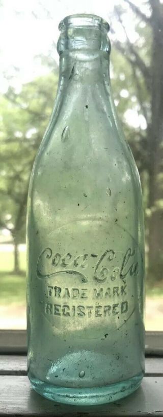Rare Variant Straight Side Circle Slug Coca Cola Bottle