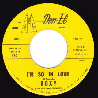 Doo Wop 45 - Roxy And The Daychords - I 