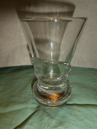 Casa Fondata Fernet Branca Clear Glass Shot Glass