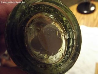 Vintage Golden Eagle Beverages Soda Pop Bottle Erie Pa Penn Diamond Glass 7 oz 4
