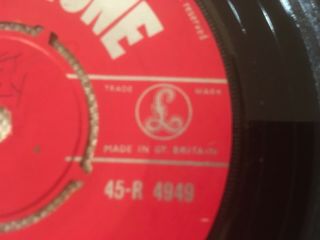 Beatles Love Me Do 1962 UK 1st 7” Red Parlophone 7XCE 17144 - 1N ZT tax code VG 3