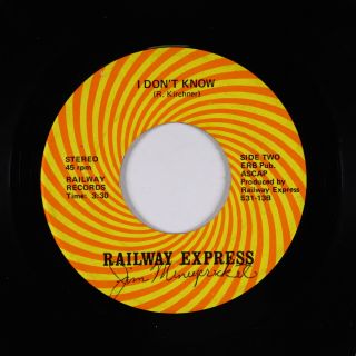 Modern Soul 45 - Railway Express - I Don 