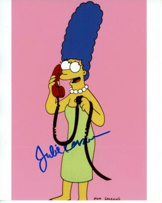 The Simpsons Julie Kavner Signed 8x10 Photo Marge Simpson