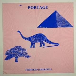 Portage " Thirteen; Thirteen " Post - Punk Indie Lp Valis Nz