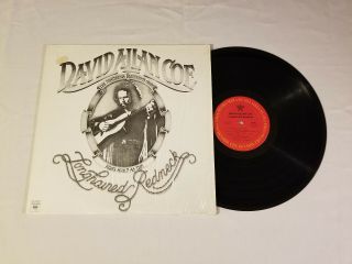 David Allan Coe ‎– Longhaired Redneck 1976 Vinyl W/ Inner Ex Shrink