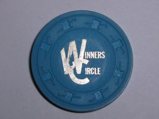 Winners Circle - Henderson Nevada - $1 Casino Chip - H&c