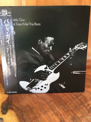 Buddy Guy - First Time I Met The Blues M - Lp With Obi - Plp - 815/6
