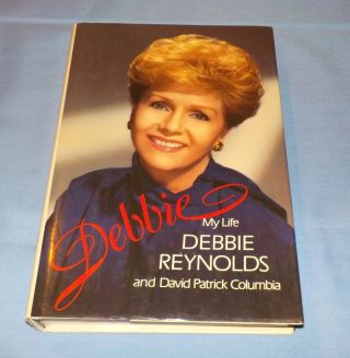 Debbie Reynolds Signed Autographed Book Debbie My Life Actress
