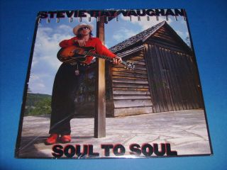 Stevie Ray Vaughan " Soul To Soul " Lp 1985 Unplayed
