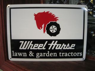 Wheel Horse Garden & Lawn Tractor Garage Mechanic Sign Advertising