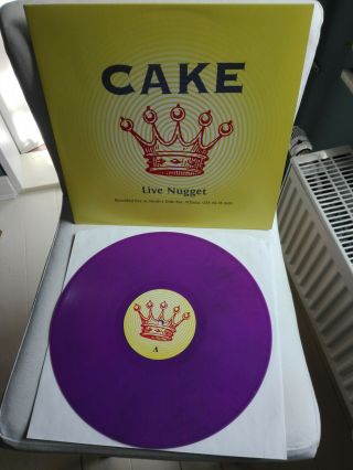 Cake Limited Numbered 20/35 Lilac/purple Vinyl Lp Live Nugget