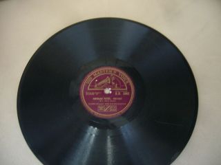 Glenn Miller American Patrol / Moonlight Serenade 78 Rpm Hmv Label B.  D.  5942
