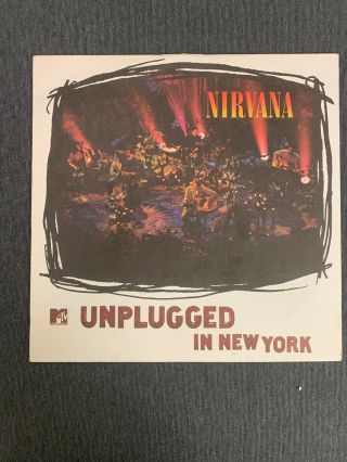 Nirvana - Unplugged In York 720642472712 (vinyl Very Good)