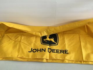 Antique Vintage John Deere Tractor Canvas Umbrella Yellow 1939 to 1950 RARE 4
