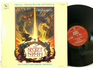 The Secret Of Nimh Soundtrack 1982 Varese Us Lp Vinyl Record Album